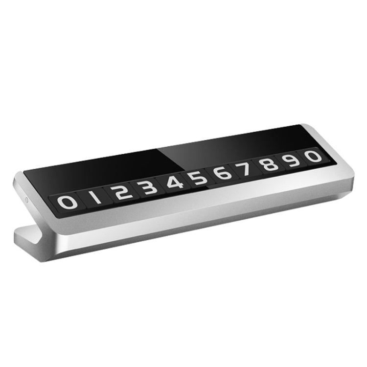 Creative Temporary Parking Card Car Sticker, Parking Card Car Sticker (Grey), Parking Card Car Sticker (Silver)