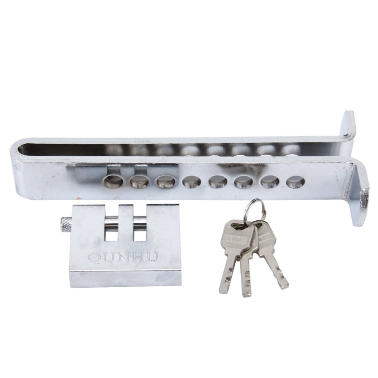 Car Auto Stainless Steel  Anti-theft Clutch Lock Car Brake Safety Lock Tool Accelerator Pedal Lock with Keys Suitable for Clutch Height Under 22.5cm, Clutch Height Under 22.5cm
