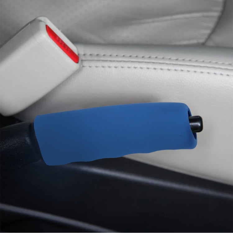 Rubber Car Hand Brake Cover Shift Knob Gear Stick Cushion Cover Car Accessory Interior Decoration Pad, Hand Brake CoveRed), Hand Brake Cove(Black), Hand Brake Cove(Grey), Hand Brake Cove(Khaki), Hand Brake Cove(Blue)