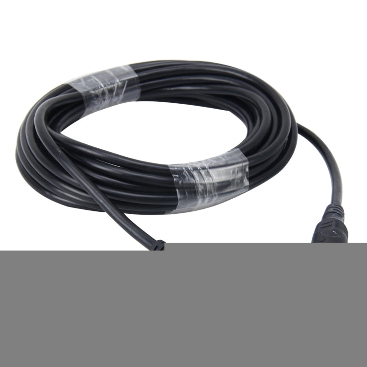 10m M12 4P Aviation Connector Video Audio Extend Cable for CCTV Camera DVR, 10m