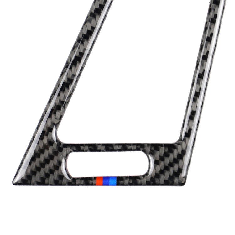 Car Carbon Fiber Side Air Outlet Panel Three Color Decorative Sticker for BMW Z4 2009-2015, Suitable For Left Driving, Air Outlet Panel Sticker(Three Color)