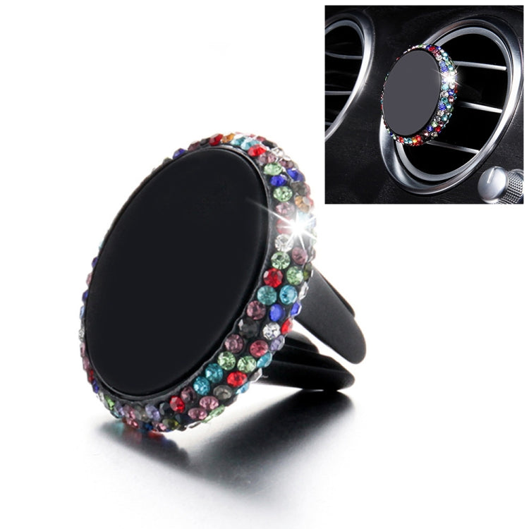 Car Diamond Magnetic Air Outlet Mobile Phone Holder, Air Outlet Holder (Colourful White), Air Outlet e Holder(Colour), Air Outlet Holder(Pink)