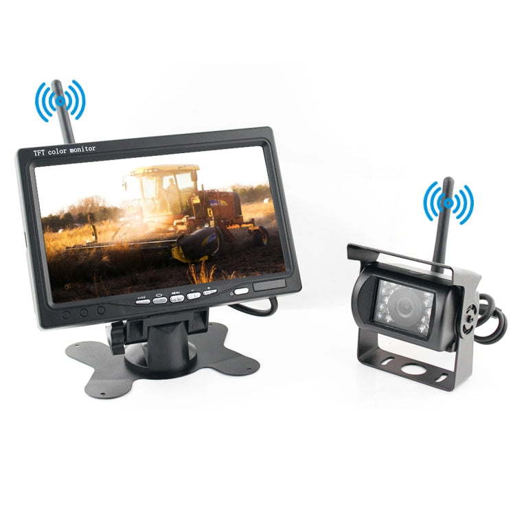 PZ-607-W1-A Wireless Single Cameras Rear View Camera Infrared Night Vision Rear View Parking Reversing System, PZ-607-W1-A