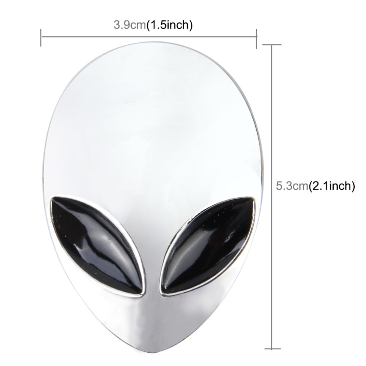 Wizard Head Shape Auto Sticker 3D Metal Fashion Car Stickers, Wizard Head