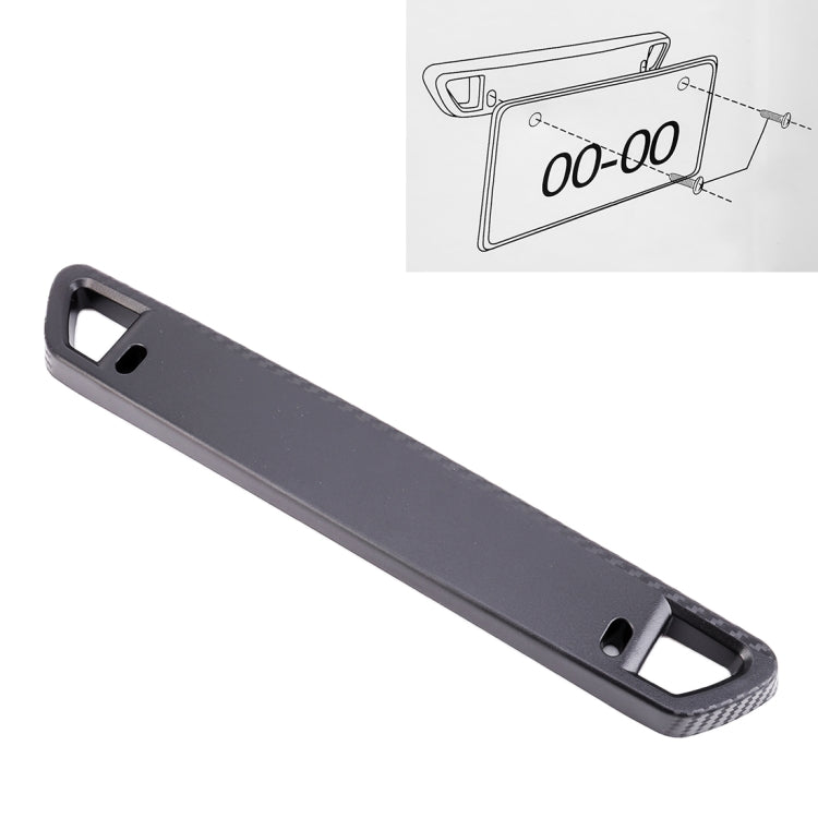 Universal Car License Holder Number Plate Frame Carbon Fiber License Plate Holder, Carbon Fiber License Plate Holder