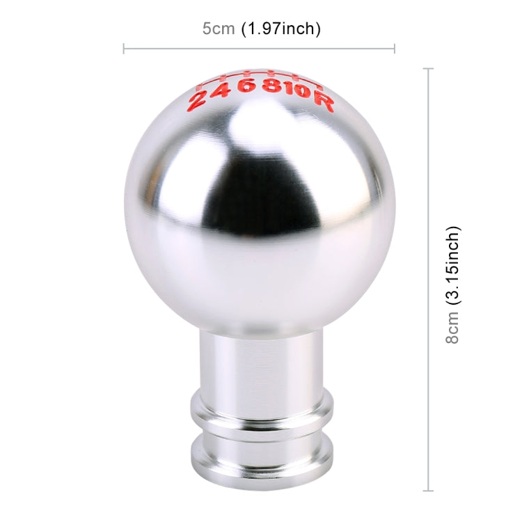Universal Car Metal 5-Speed Gear Shift Knob Modified Car Auto Transmission Shift Lever Knob, 5-Speed Gear Shift Knob