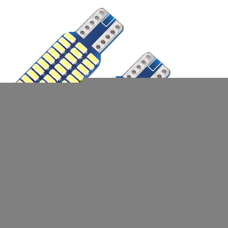 2 PCS T10 / W5W / 168 / 194 DC12V 1.2W 6000K 80LM 33LEDs SMD-3014 Car Reading Lamp Clearance Light, with Decoder, T10 / W5W / 168 / 194