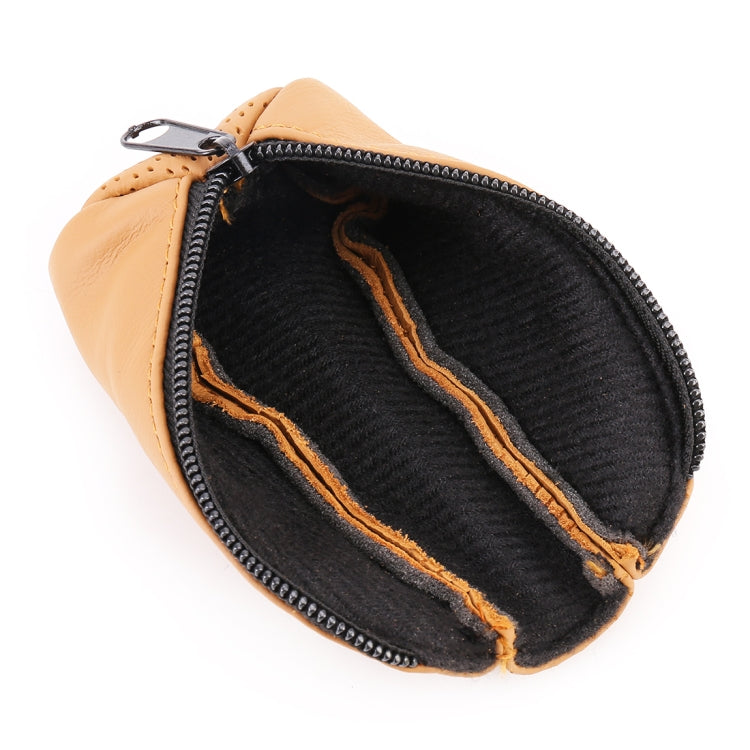 Universal Nonslip Breathable Genuine Leather Car Gear Shift Knob Cover