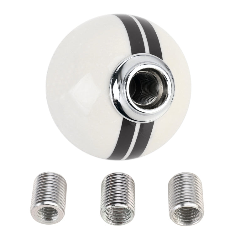 Universal Vehicle Ball Shape Modified Resin Shifter Manual 6-Speed Right-R Gear Shift Knob