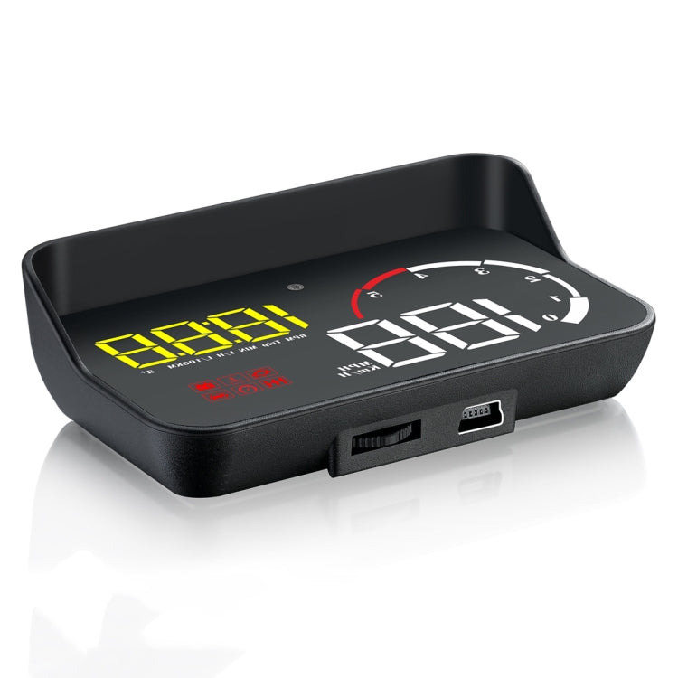 M10 3.5 inch Universal Car OBD2 HUD Vehicle-mounted Head Up Display, M10(Blue), M10(Yellow)