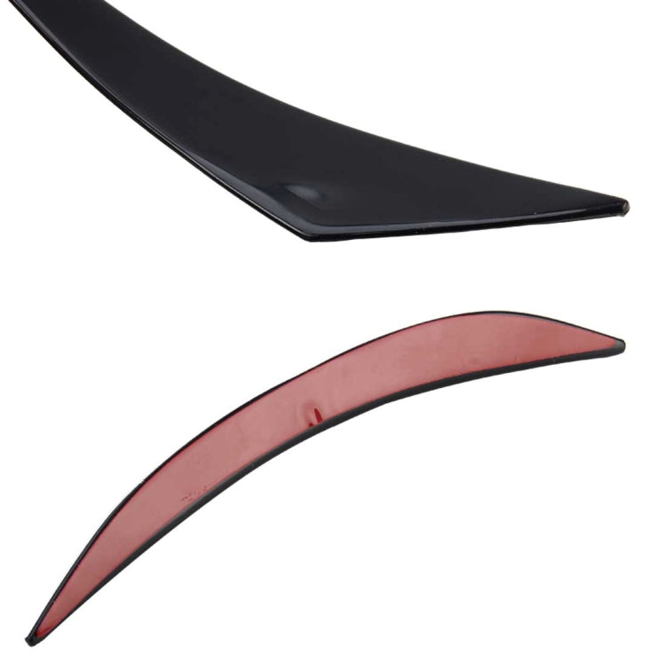 6 PCS Universal Carbon Fiber Style Car Front Bumper Body Spoiler Lip Splitter Protector Bar Strip Guard Sticker, Bar Strip Guard Sticker