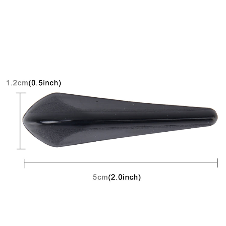 10 PCS Car Exterior Rubber Noise-cancelling Airflow-adjusting Kit, Noise-cancelling Airflow-adjusting Kit