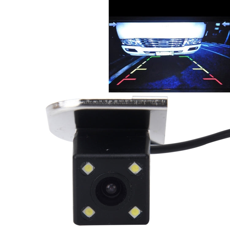 656x492 Effective Pixel  NTSC 60HZ CMOS II Waterproof Car Rear View Backup Camera With 4 LED Lamps for Ford Focus 2012-2014 Version, For Ford Focus 2012-2014 Version