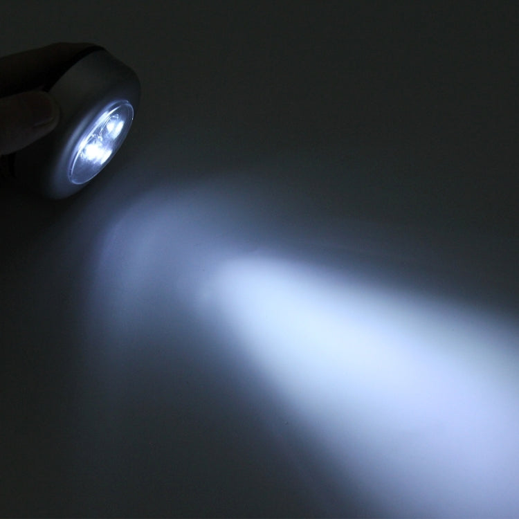Car Universal Interior LED Stick Touch Lamp, 3 LEDs（White）