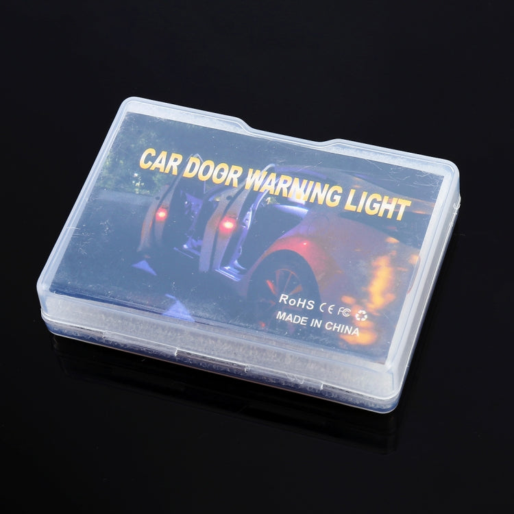 2 PCS Car Door Anti-collision Warning Strobe Light (Red Light), Colorful Light, Yellow Light, Red Light, Blue Light