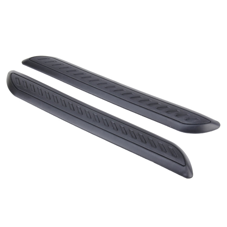 2 PCS Universal Car Auto Rubber Body Bumper Guard Protector Strip Sticker