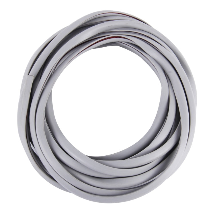 5m Car Decorative Strip PVC Chrome Decoration Strip Door Seal Window Seal, Grey, Blue, Red, Transparent, White, Black