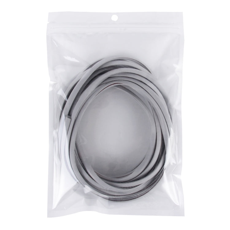 5m Car Decorative Strip PVC Chrome Decoration Strip Door Seal Window Seal, Grey, Blue, Red, Transparent, White, Black