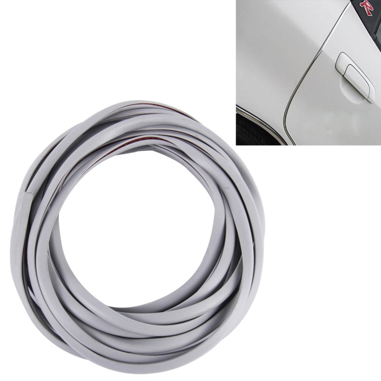 5m Car Decorative Strip PVC Chrome Decoration Strip Door Seal Window Seal, Grey, Blue, Red, Transparent, White, Black