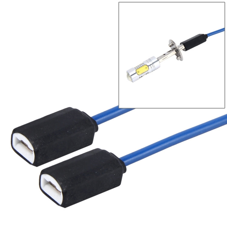 2 PCS Car Auto LED Bulb Socket Holder (No Including Light), 1156, 7443, H1/H3, H4, H7, H8/H11