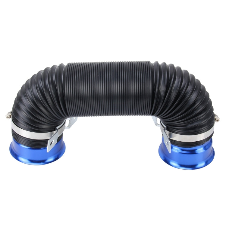 Car Auto Universal Tube Air Filter Adjustable Cold Air Injection Intake System Pipe Without Air Filter