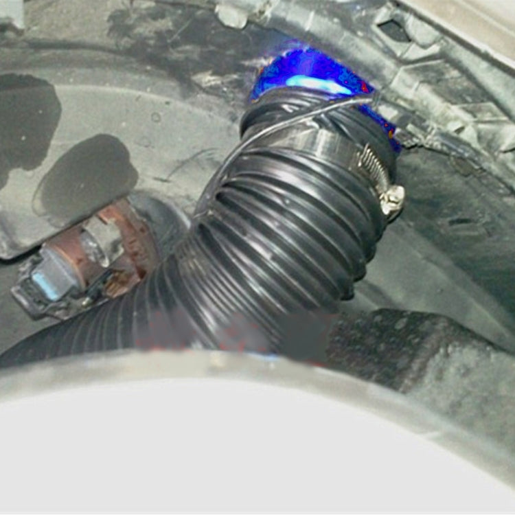 Car Auto Universal Tube Air Filter Adjustable Cold Air Injection Intake System Pipe Without Air Filter