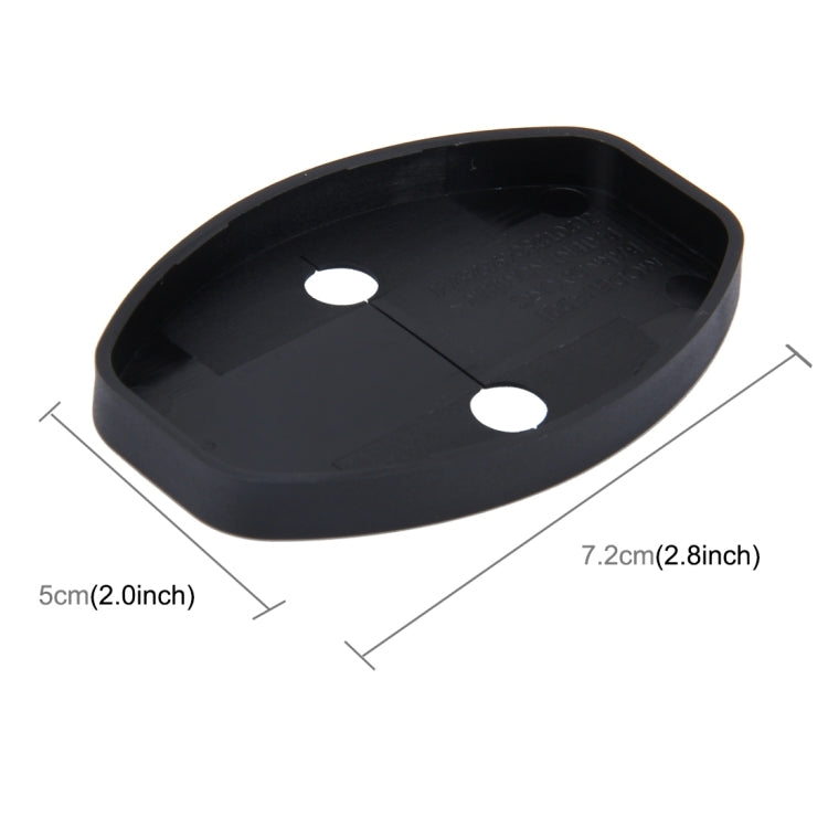 4 PCS Car Door Lock Buckle Decorated Rust Guard Protection Cover for Audi A4L Q3 Q5 Q7 Porsche Cayenne Cayman 911 Boxster, For Audi AL4