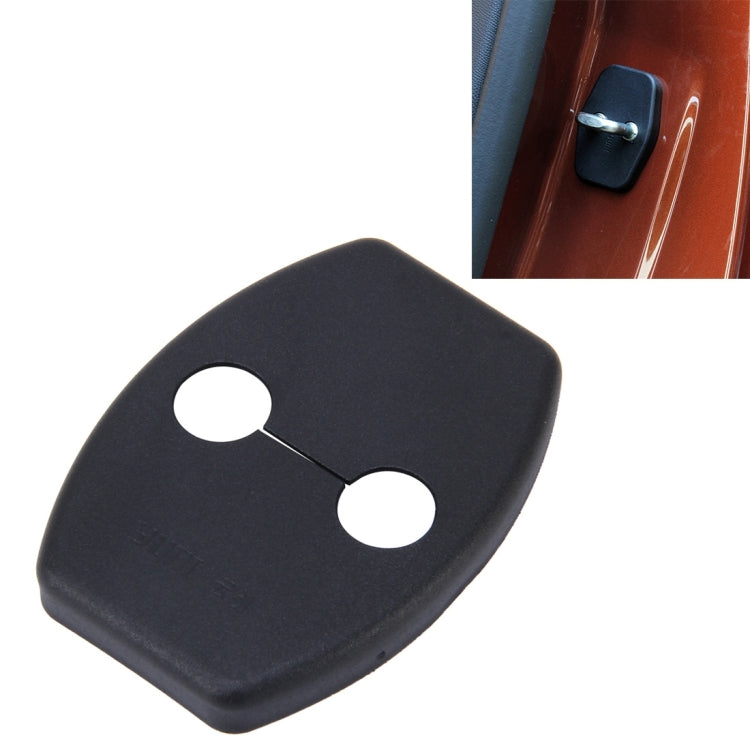 4 PCS Car Door Lock Buckle Decorated Rust Guard Protection Cover for Toyota RAV4 Corolla Reiz VIOS Camry Highlander Yaris Prado Prius Crown, For Toyota RAV4