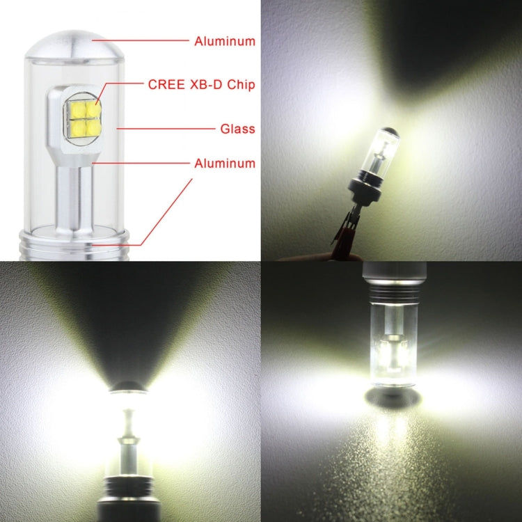 2 PCS  H8/H11 40W 800 LM 6000K 8 CREE LEDs Car Fog Lights, DC 12V, H8/H11