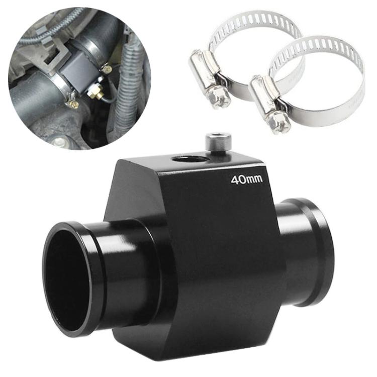 Car Water Temperature Meter Temperature Gauge Joint Pipe Radiator Sensor Adaptor Clamps for Honda, Size: 34mm, 40mm (Black), 28mm (Black), 30mm (Black), 32mm (Black), 36mm (Black), 38mm (Black), 34mm (Black)