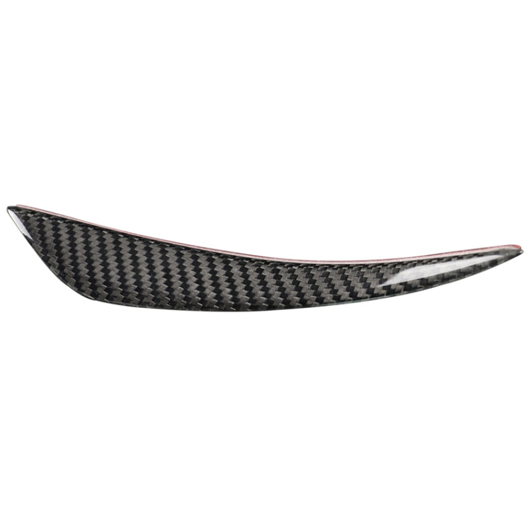 4 PCS Universal Car Carbon Fiber Front Air Knife Decorative Sticker, 4 in 1 Front Air Knife