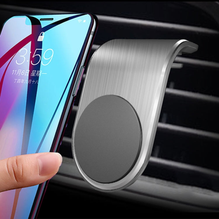 Car Metal Magnetic Air Outlet Mobile Phone Holder Bracket, Air Outlet Mobile Phone Holder