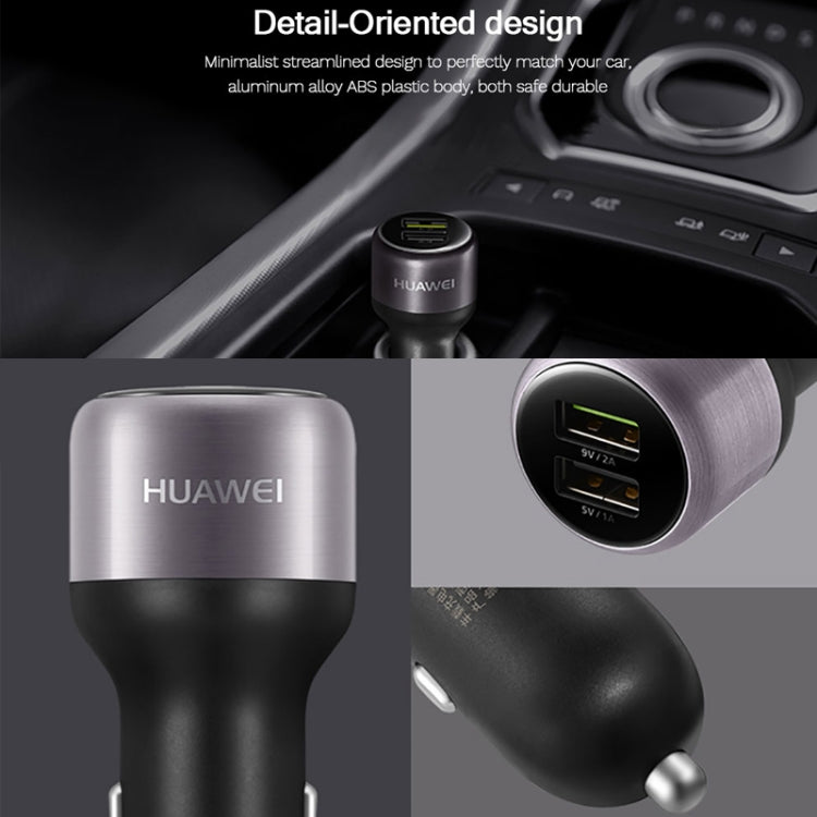 Original Huawei CP31 18W Max Dual USB Port Fast Charging Car Charger, CP31