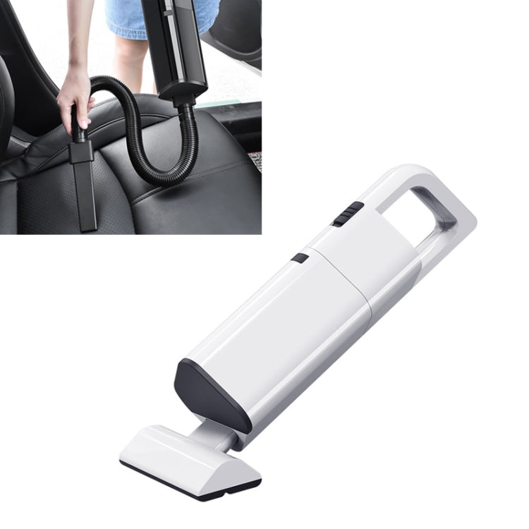 Car Portable Wireless 120W Handheld Powerful Vacuum Cleaner, Wireless (White), Wireless (Black)