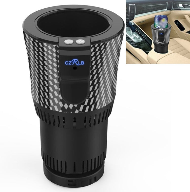 Portable 12V Car Smart Dual-purpose Heating Cooling Cup Holder, For Car