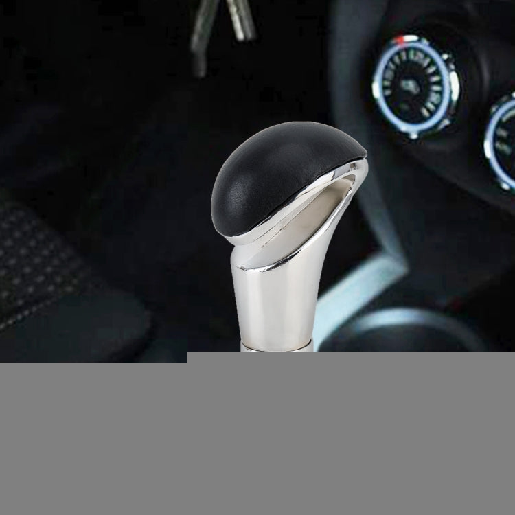 Universal Hollow Leather + Metal Car Gear Shift Knob, Gear Shift Knob