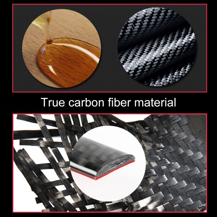Car Carbon Fiber Front Passenger Seat Armrest Box Switch Decorative Sticker for Volkswagen Touareg