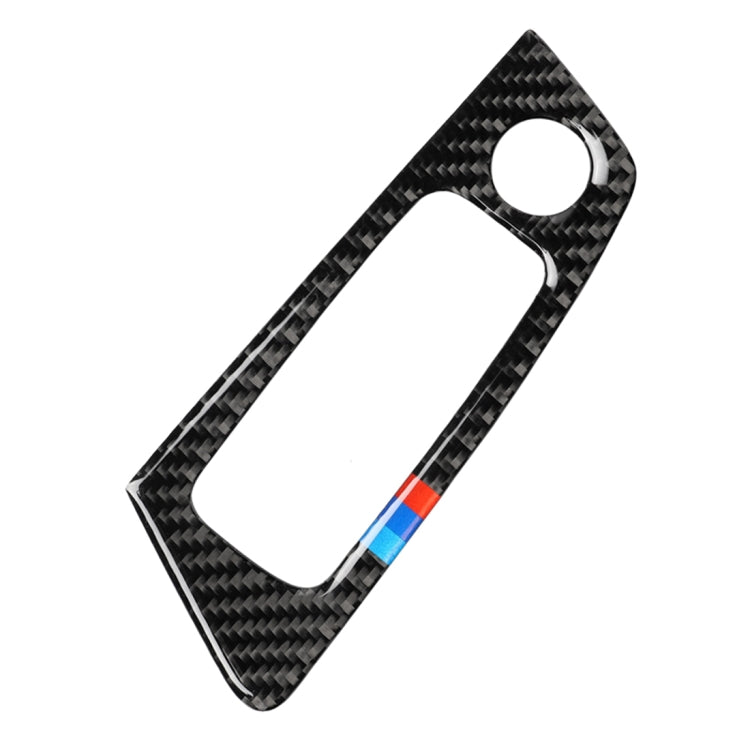 Car Tricolor Carbon Fiber Door Window Lift Panel Decorative Sticker for , Left DriveMW 5 Series G38 528Li / 530Li / 540Li 2018, Door Window Lift(Tricolor)