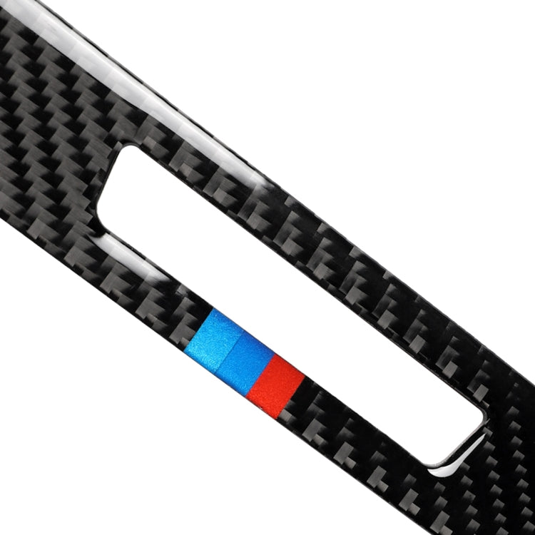 Car Tricolor Carbon Fiber Seat Memory Button Decorative Sticker for BMW 5 Series G38 528Li / 530Li / 540Li 2018, Seat Memory Button(Tricolor)