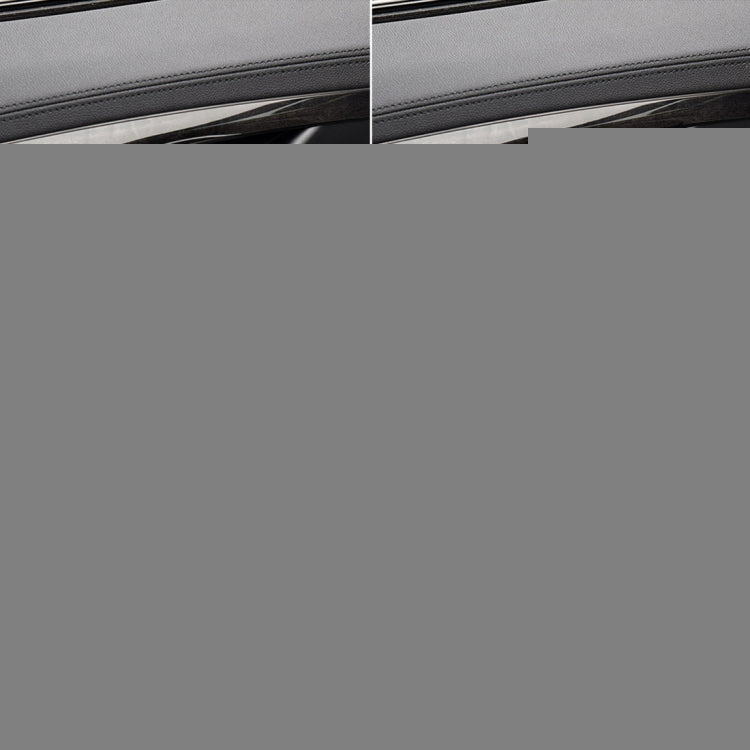 4 PCS Car Tricolor Carbon Fiber Door Inner Handle Wrist Panel Decorative Sticker for BMW 5 Series G38 528Li / 530Li / 540Li 2018, Door Inner Handle Wrist