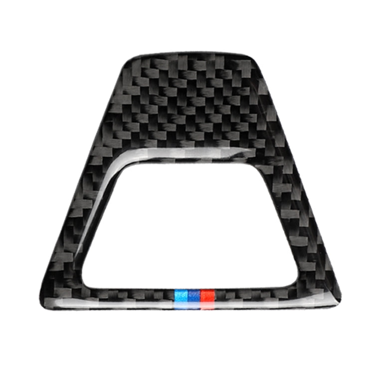 Car Tricolor Carbon Fiber Warning Light Decorative Sticker for BMW 5 Series G38 528Li / 530Li / 540Li 2018, Warning Light