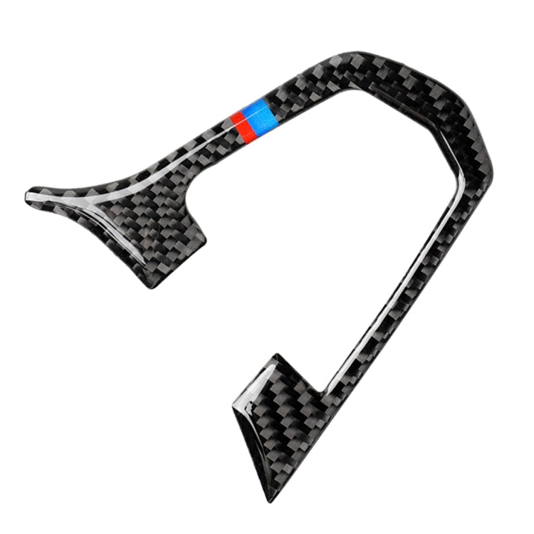 Car Tricolor Carbon Fiber Steering Wheel Button Configuration A Decorative Sticker for BMW 5 Series G30/G38 X3 G01/G08, Steering Wheel(Tricolor A)