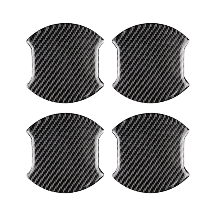 4 PCS Car-Styling Carbon Fiber Door Outer Handle Scratches Resistant Stickerfor Toyota Camry