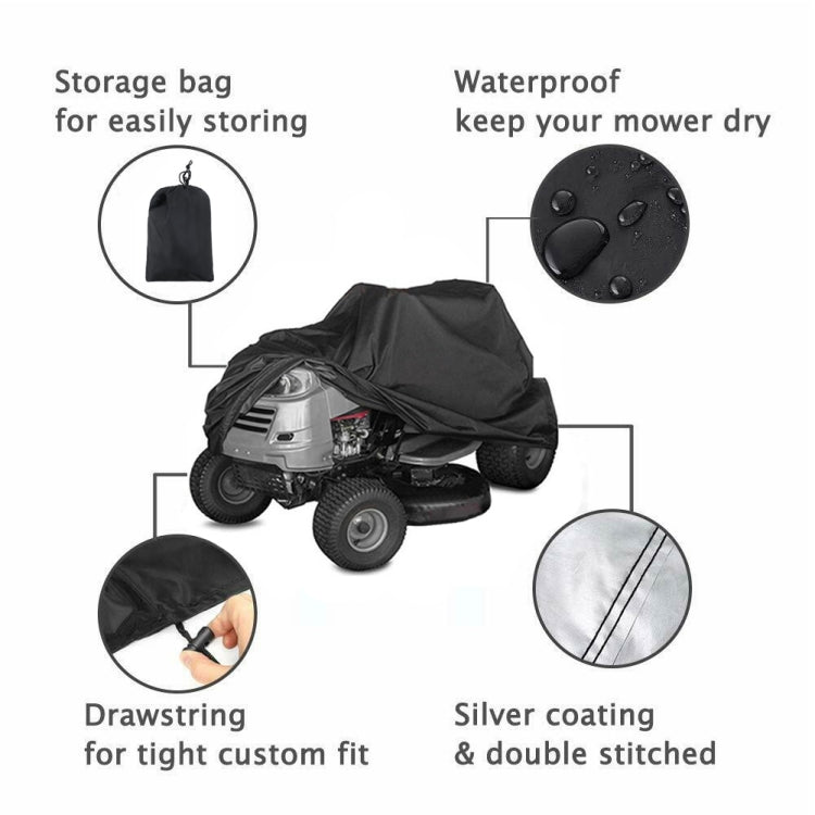210D Oxford Cloth Waterproof Sunscreen Scooter Tractor Car Cover, Size: L, Size: L