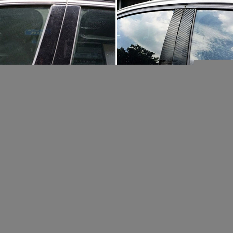 Car Carbon Fiber B Column Decorative Sticker for BMW E90 2005-2012, For BMW E90