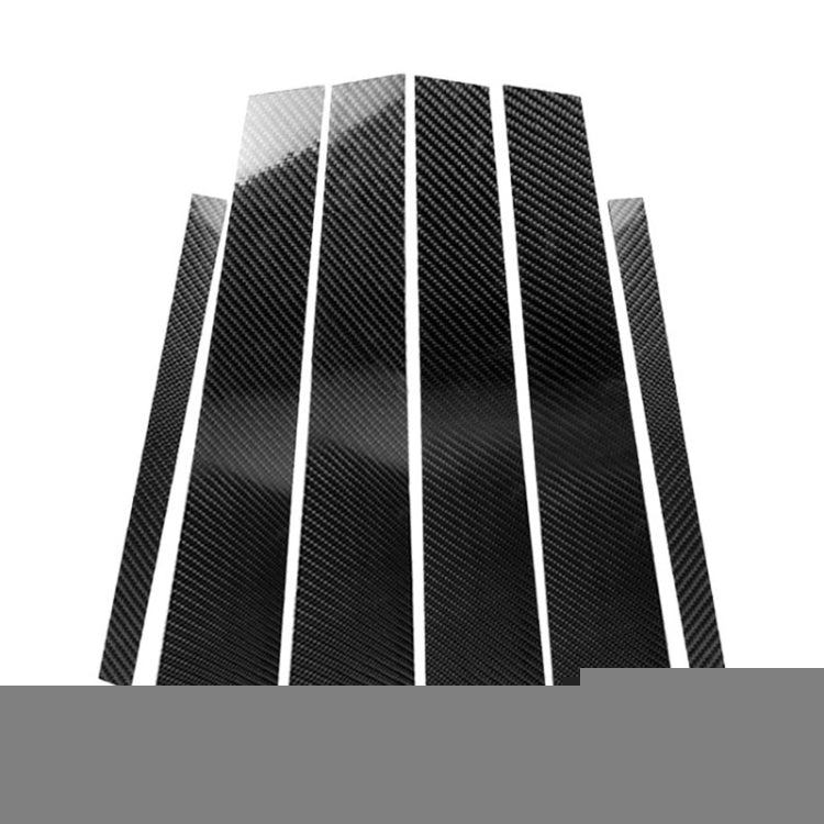 Car Carbon Fiber B Column Decorative Sticker for BMW E90 2005-2012, For BMW E90