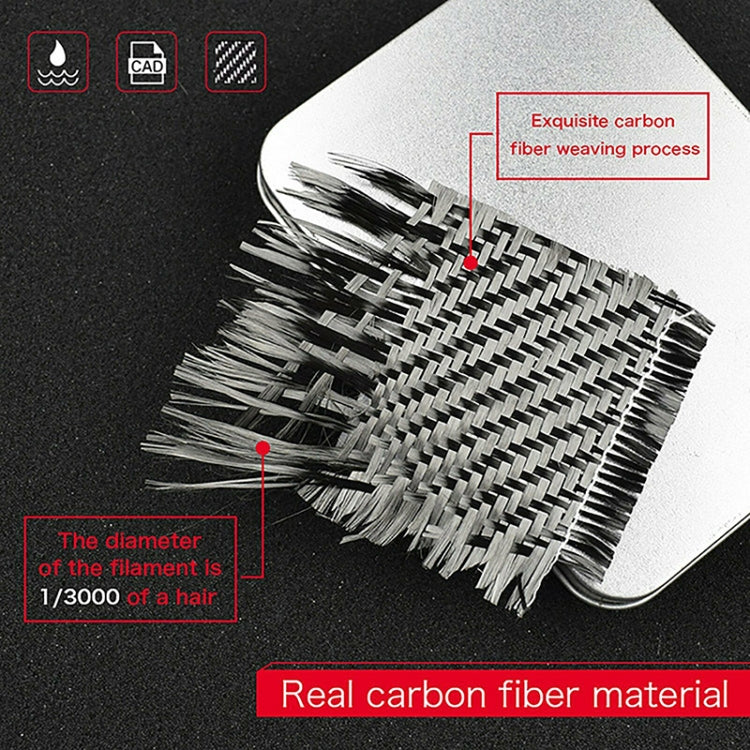 Car Carbon Fiber Gear Position Button Frame Decorative Sticker for Honda Tenth Generation Civic 2016-2019, Left Drive, Gear Position Button Frame