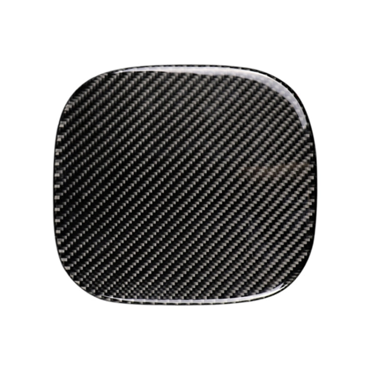 Car Carbon Fiber Fuel Tank Cap Decorative Sticker for Cadillac XT5 2016-2017