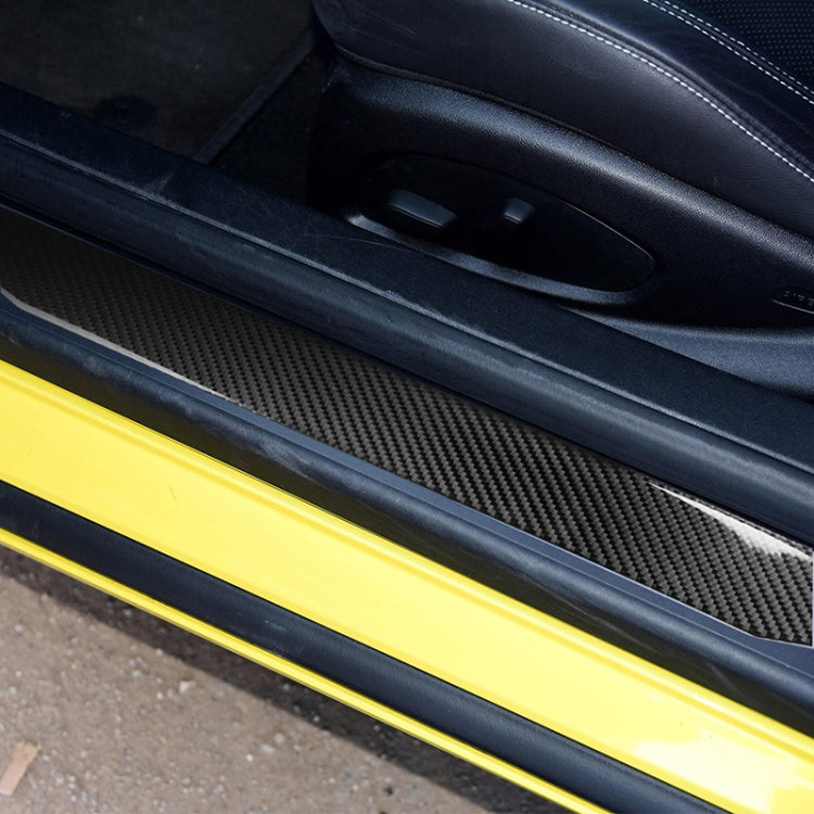 2 PCS Car Carbon Fiber Welcome Pedal Decorative Sticker for Chevrolet Camaro 2017-2019, Welcome Pedal