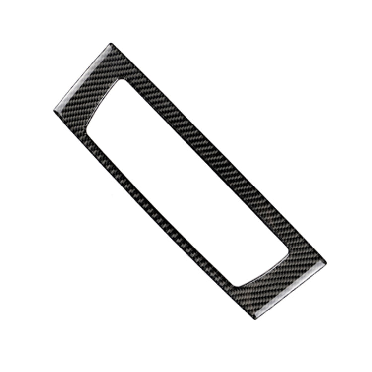 Car Carbon Fiber Central Control CD Panel Solid Color Decorative Sticker for BMW Z4 2009-2015, Central Control CD Panel Sticker(Solid Color)